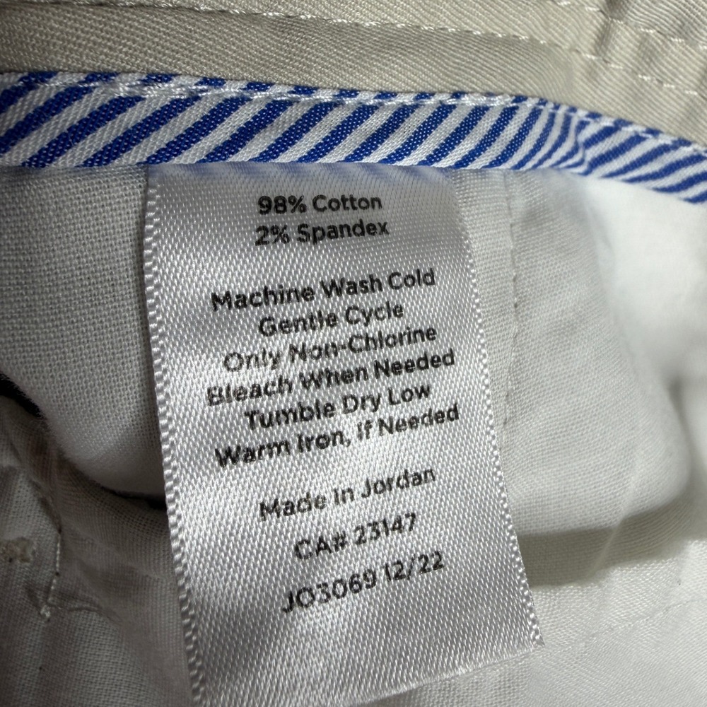 Talbots Relaxed‎ Chino Pants size 14 Beige - Picture 4 of 11